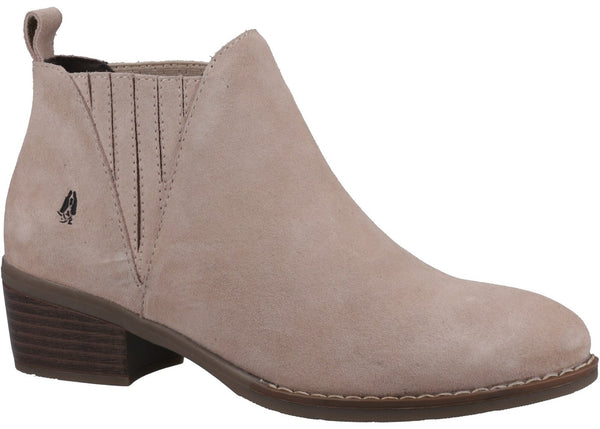 Hush Puppies Isobel Womens Suede Pull On Ankle Boot