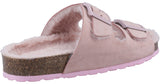 Hush Puppies Jessie Womens Leather Mule Slipper