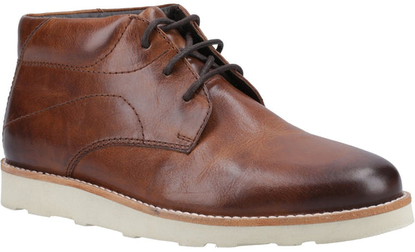 Hush Puppies Kennedy Mens Leather Lace Up Chukka Boot