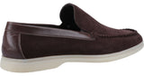 Hush Puppies Leon Mens Leather Slip On Shoe