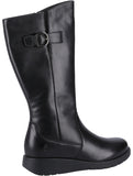 Hush Puppies Luna Womens Leather Long Boot