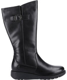 Hush Puppies Luna Womens Leather Long Boot