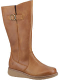 Hush Puppies Luna Womens Leather Long Boot