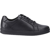 Hush Puppies Madden Mens Leather Lace Up Casual Trainer