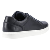 Hush Puppies Madden Mens Leather Lace Up Casual Trainer