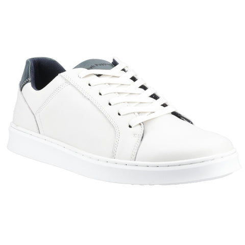 Hush Puppies Madden Mens Leather Lace Up Trainer