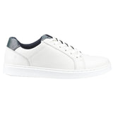 Hush Puppies Madden Mens Leather Lace Up Casual Trainer