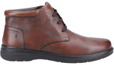 Hush Puppies Malcolm Mens Leather Lace Up Chukka Boot