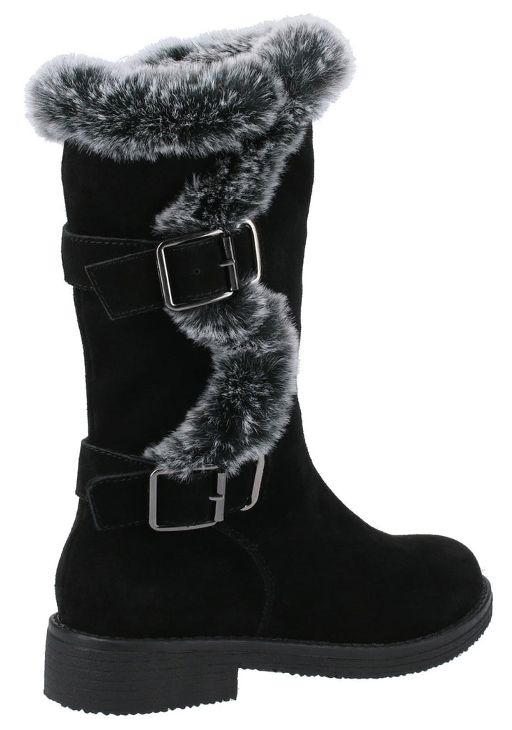 Hush Puppies Megan Womens Wide Fitting Mid Calf Boot – Robin Elt Shoes