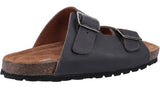 Hush Puppies Nash Mens Leather Slide Sandal