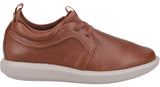 Hush Puppies Niles Mens Leather Lace Up Casual Shoe