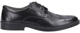 Hush Puppies Nolan Mens Leather Lace Up Brogue Shoe