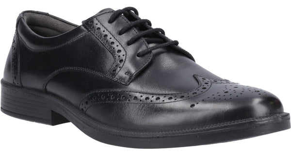 Hush Puppies Nolan Mens Leather Lace Up Brogue Shoe