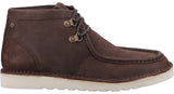 Hush Puppies Oswald Mens Leather Lace Up Chukka Boot