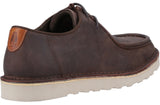 Hush Puppies Otis Mens Leather Lace Up Casual Shoe