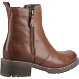 Hush Puppies Pippa Womens Leather Ankle Boot