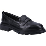 Hush Puppies Reece Womens Leather Slip On Loafer