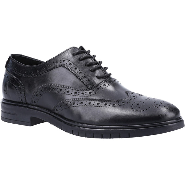 Hush Puppies Santiago Mens Leather Brogue Detail Oxford Shoe