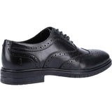 Hush Puppies Santiago Mens Leather Brogue Detail Oxford Shoe