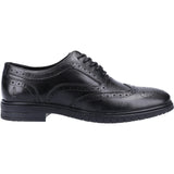 Hush Puppies Santiago Mens Leather Brogue Detail Oxford Shoe