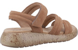 Hush Puppies Skye Womens Leather Touch-Fastening Sandal