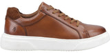 Hush Puppies Whelan Mens Leather Lace Up Trainer