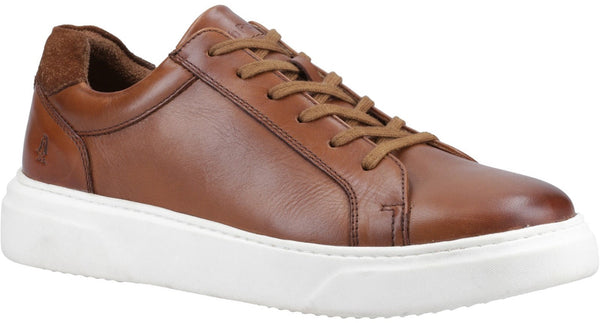 Hush Puppies Whelan Mens Leather Lace Up Trainer