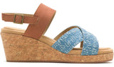 Hush Puppies Willow X Band Womens Wedge Heeled Sandal