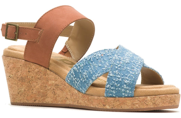 Hush Puppies Willow X Band Womens Wedge Heeled Sandal