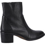 Hush Puppies Winona Western Womens Leather Ankle Boot