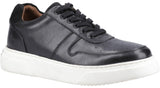 Hush Puppies Wyatt Mens Leather Lace Up Trainer