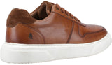 Hush Puppies Wyatt Mens Leather Lace Up Trainer