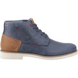 POD Aries Mens Leather Lace Up Chukka Boot