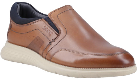 Pod Holden Mens Leather Slip On Casual Shoe