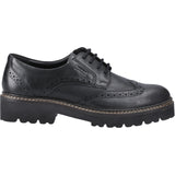 POD Kortney Womens Brogue Detail Lace Up Shoe