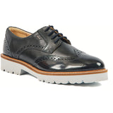 POD Kortney Womens Brogue Detail Lace Up Shoe