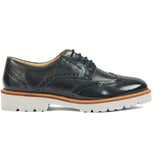 POD Kortney Womens Brogue Detail Lace Up Shoe