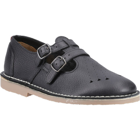 POD Marley Leather T-Bar Womens Casual Shoe