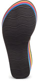 Rocket Dog Crush Webbing Rainbow Womens Toe Post Sandal