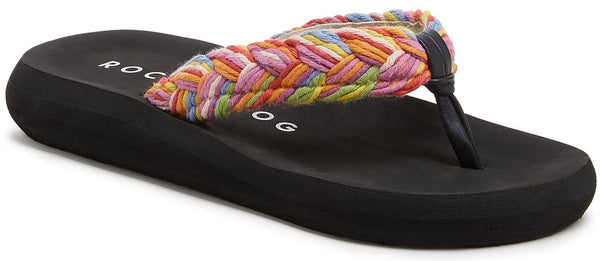 Rocket Dog Sunset Cord Braided Cord Womens Toe Post Sandal