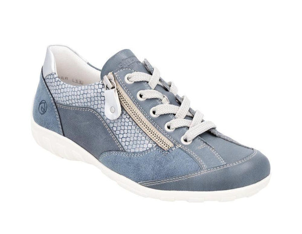 Remonte R3410-14 Womens Leather Lace Up Trainer