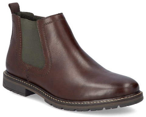 Rieker 13757-25 Mens Leather Chelsea Boot