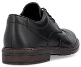 Rieker 17620-00 Mens Leather Lace Up Brogue Shoe