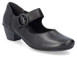 Rieker 41756-00 Womens Leather Touch-Fastening Shoe