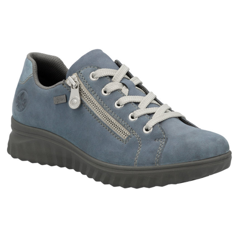 Rieker 59000 TX Womens Leather Lace Up Trainer