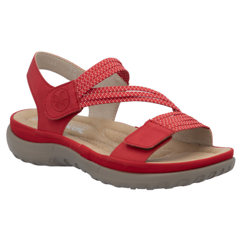 Rieker 64870-33 Womens Touch-Fastening Sandal