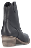 Rieker 73150-01 Womens Leather Ankle Boot