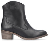 Rieker 73150-01 Womens Leather Ankle Boot