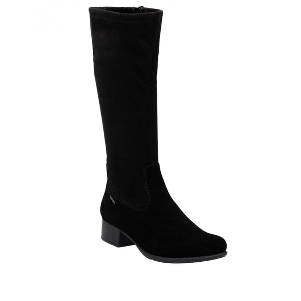 Rieker 78654-00 Womens Long Leg Stretch Boot