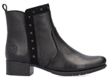 Rieker 78657-00 Womens Leather Ankle Boot